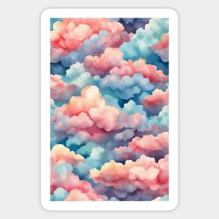 Rainbow Clouds Sticker